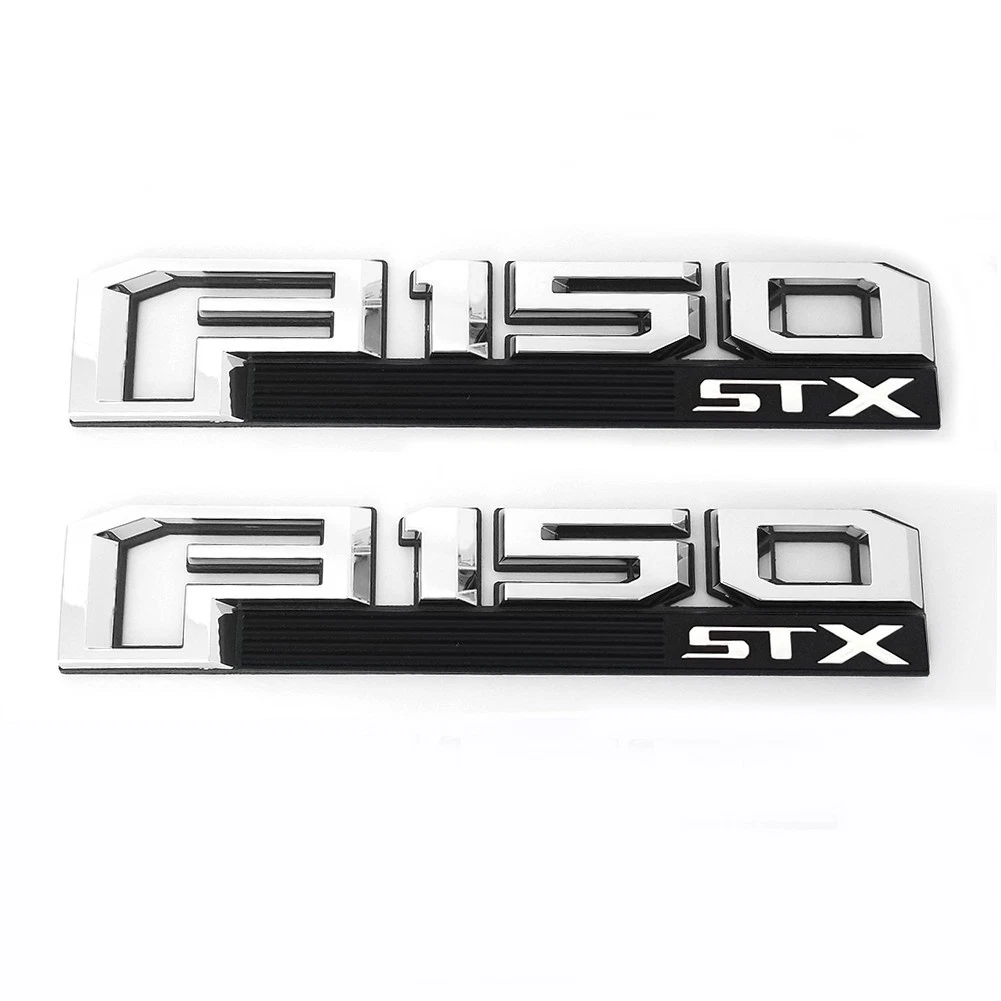 Fender Emblem Badge Set for 2018–2020 Ford F-150 STX Driver Passenger Side - Image 4