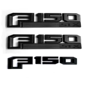 Fender and Tailgate Badges Emblem Set for 2018–2020 Ford F-150 STX