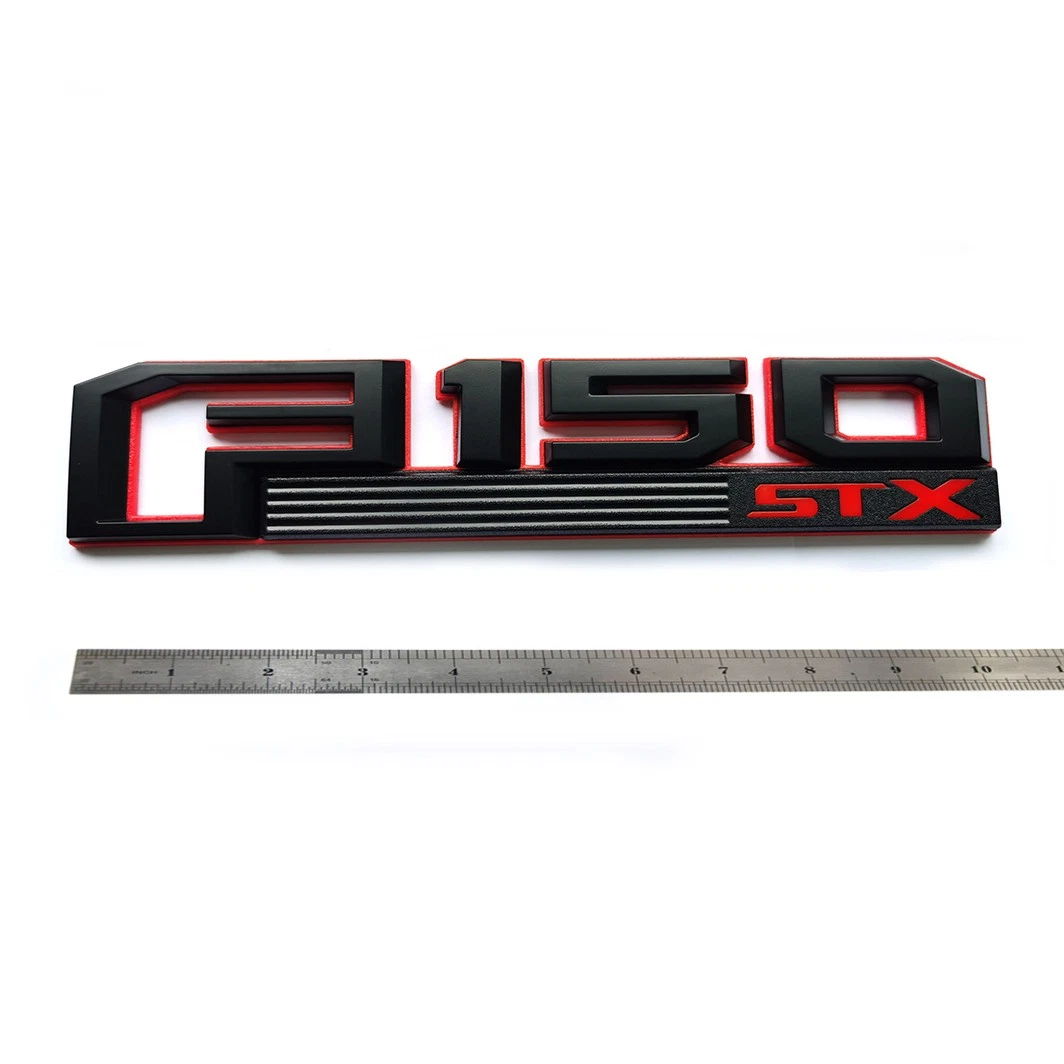 Fender and Tailgate Badges Emblem Set for 2018–2020 Ford F-150 STX - Image 11