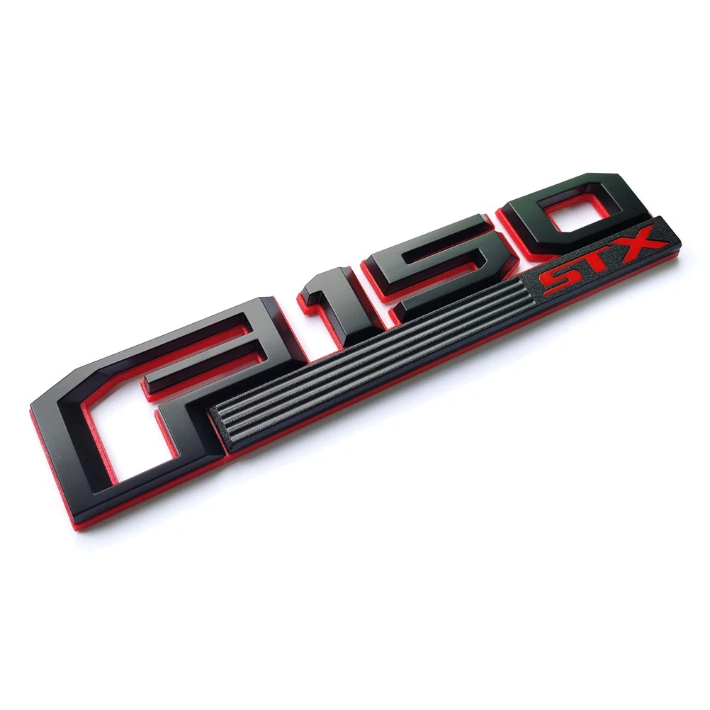 Fender and Tailgate Badges Emblem Set for 2018–2020 Ford F-150 STX - Image 9