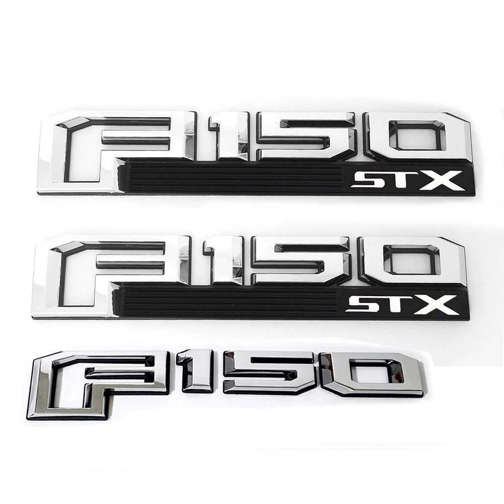 Fender and Tailgate Badges Emblem Set for 2018–2020 Ford F-150 STX - Image 3