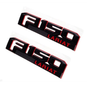 Fender Emblem Badge Set for 2015–2020 Ford F-150 Lariat Replacement