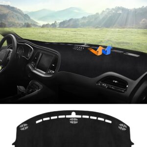 Dashboard Cover for Dodge Challenger 2015-2024 Flannel UV Protector