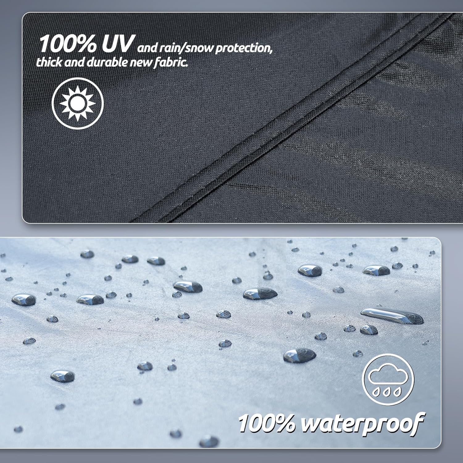 Car Cover Waterproof UV Resistant 6-Layer Custom Fit 2008-2025 Dodge Challenger - Image 5